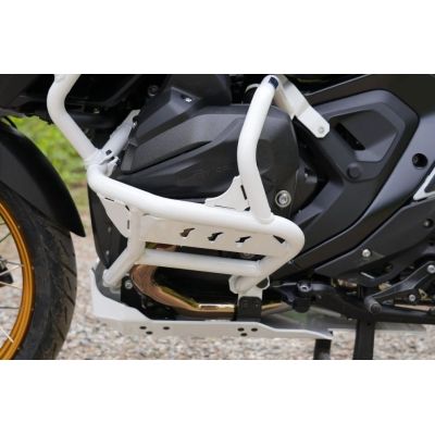 Spodní padací rámy Outback Motortek pro BMW R1300GS 2023+, bílé
