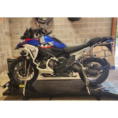 Spodní padací rámy Outback Motortek pro BMW R1300GS 2023+, bílé
