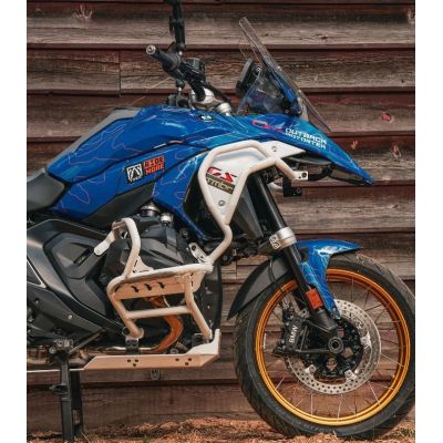 Spodní padací rámy Outback Motortek pro BMW R1300GS 2023+, bílé