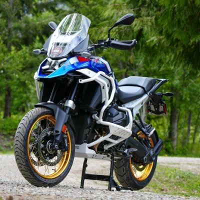 Horní padací rámy Outback Motortek pro BMW R1300GS 2023+, bílé