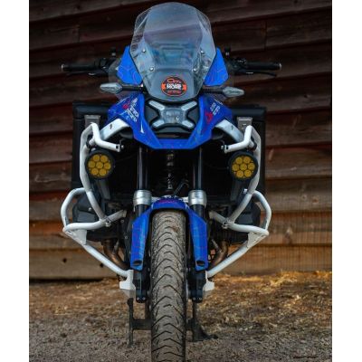 Horní padací rámy Outback Motortek pro BMW R1300GS 2023+, bílé