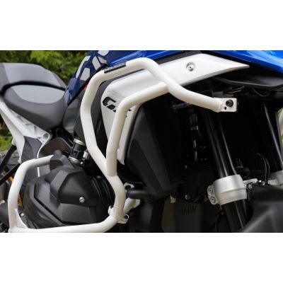 Horní padací rámy Outback Motortek pro BMW R1300GS 2023+, bílé