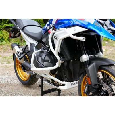 Horní padací rámy Outback Motortek pro BMW R1300GS 2023+, bílé