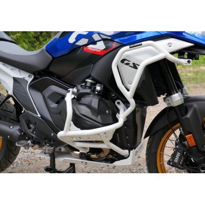 Horní padací rámy Outback Motortek pro BMW R1300GS 2023+, bílé