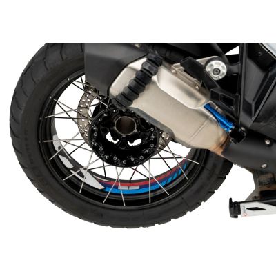 "GS" stickers for front and rear wheel for R1300GS/A 2023+, white-red-blue
