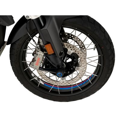 "GS" stickers for front and rear wheel for R1300GS/A 2023+, white-red-blue