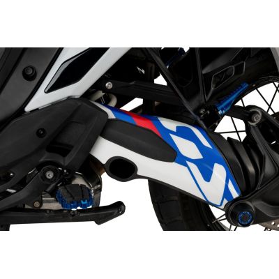 Sticker "GS" for the drive shaft for R1300GS/A 2023+, white-blue-red