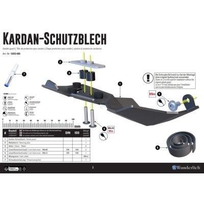 Wunderlich cardan cover for R1300GS/A 2023+