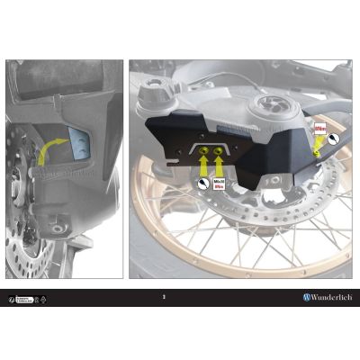 Wunderlich cardan cover for R1300GS/A 2023+