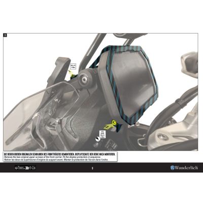 Rámeček proti krádeži TFT displeje pro R1300GS/A 2023+