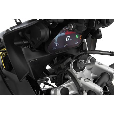 Wunderlich cockpit cover against noise from the front wheel for R1250GS/A 2018-2024, R1200GS/A LC 2013-2018
