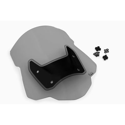 Plexi Wunderlich Marathon 52,5cm pro BMW R1300GS/A 2023+ (bez ACC), lehce kouřové