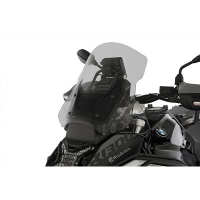 Wunderlich Marathon Plexiglass 41.5cm for BMW R1300GS/A 2023+ (with ACC), lightly tinted