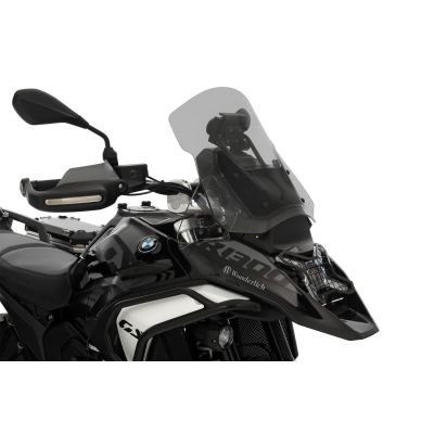 Wunderlich Marathon Plexiglass 41.5cm for BMW R1300GS/A 2023+ (with ACC), lightly tinted