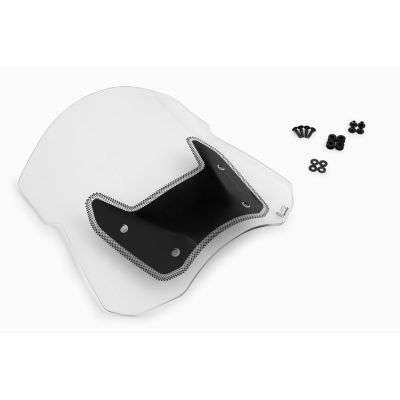 Plexi Wunderlich Marathon 41.5cm for BMW R1300GS/A 2023+ (with ACC), clear