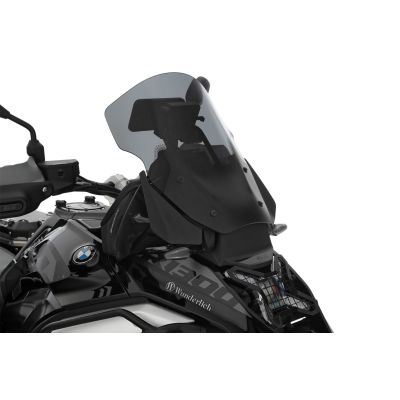 Plexi Wunderlich Sport Touring 41cm pro BMW R1300GS/A 2023+ (s ACC), lehce kouřové