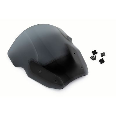 Plexi Wunderlich Sport Touring 41cm pro BMW R1300GS/A 2023+ (s ACC), lehce kouřové