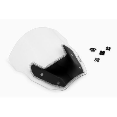 Plexi Wunderlich Sport Touring 41cm pro BMW R1300GS/A 2023+ (s ACC), čiré