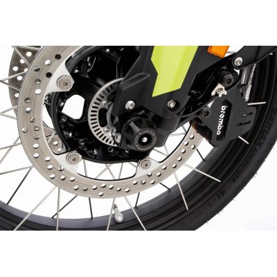 Padací protektory Wunderlich do osy předního kola F900GS 2023+