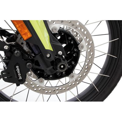 Padací protektory Wunderlich do osy předního kola F900GS 2023+