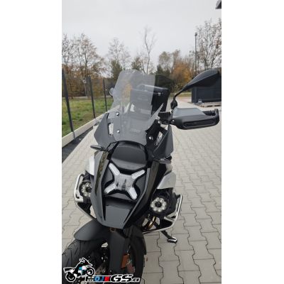 Plexi WRS Caponord 43cm for BMW R1300GS/A 2023+ (with ACC), lightly smoked