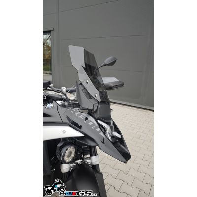 Plexi WRS Caponord 43cm for BMW R1300GS/A 2023+ (with ACC), lightly smoked