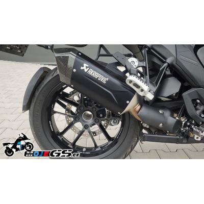 Akrapovič Titanium Exhaust for R1300GS/A 2023+, black