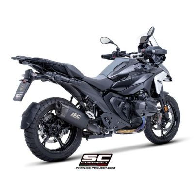 SC-Project Adventure-R Matt Black exhaust for R1300GS/A 2023+, black
