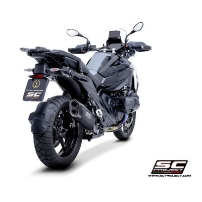 SC-Project Adventure-R Matt Black exhaust for R1300GS/A 2023+, black