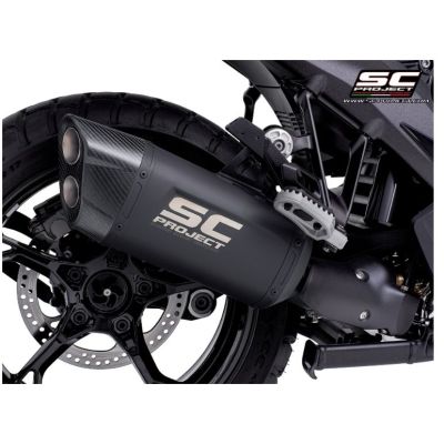 Výfuk SC-Project Adventure-R Matt Black pro R1300GS/A 2023+, černý
