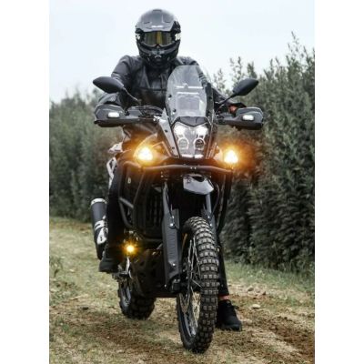 Krycí skla pro přídavná LED Denali D3, oranžová