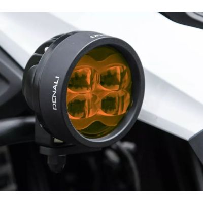 Krycí skla pro mlhová LED Denali D3, oranžová