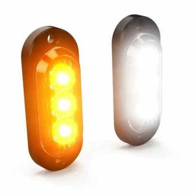 Přídavné přední blinkry a poziční LED světla Denali T3 pro montáž na padací rám