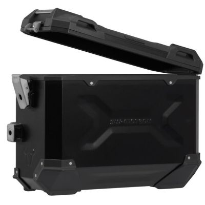 45+37l ALU side cases SW-Motech Trax Adventure + carriers for F900GS 2024+, black