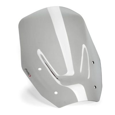 Standard Puig plexiglass 38cm for BMW R1300GS/A 2023+ (with ACC), lightly smoked