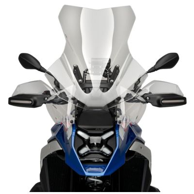 Vysoké cestovní plexi Puig 68cm pro BMW R1300GS/A 2023+ (bez ACC), čiré