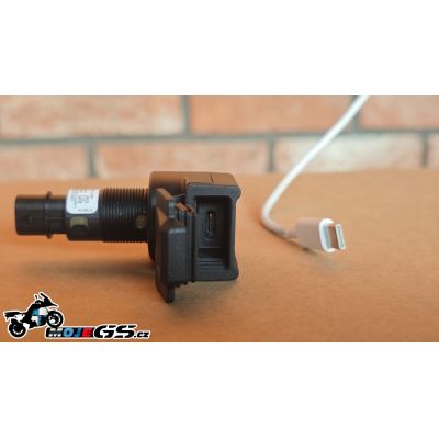 USB-C zásuvka Plug and Play místo originální malé pro BMW GS