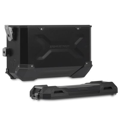 3x ALU kufry SW-Motech Trax Adventure + nosiče + tašky pro F900GS 2024+, černé