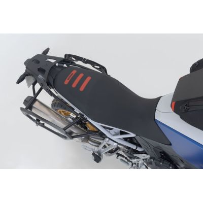 3x ALU kufry SW-Motech Trax Adventure + nosiče + tašky pro F900GS 2024+, černé