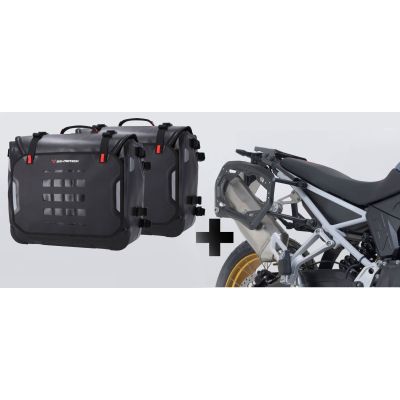 Sada bočních tašek SW-Motech Sysbag WP L 2x 27-40L + nosiče pro F900GS 2024+, černé