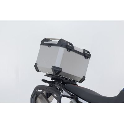SW-Motech Trax Adventure 38L Aluminum Topcase + Plate for F900GS 2024+, Silver