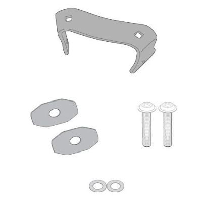 Montážní kit pro samostatnou montáž nosičů bočních kufrů Givi/Kappa pro BMW F900GS 2023+