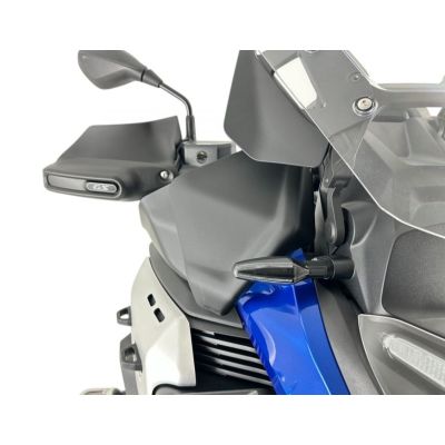 Přídavné přední deflektory WRS pro BMW R1300GS Adventure 2024+, černé matné