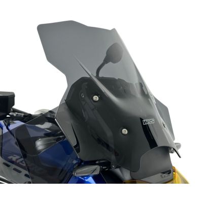 Plexi WRS Touring Plus 43cm pro BMW R1300GS/A 2023+ (s ACC), tmavě kouřové