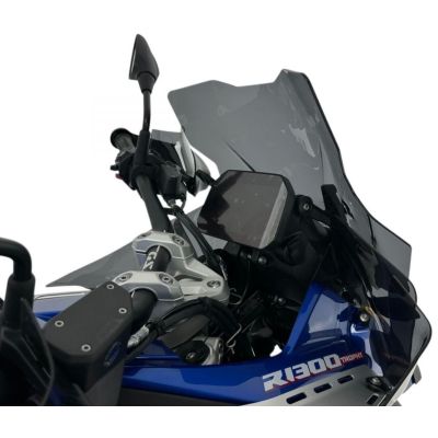 Plexi WRS Touring Plus 43cm pro BMW R1300GS/A 2023+ (s ACC), tmavě kouřové