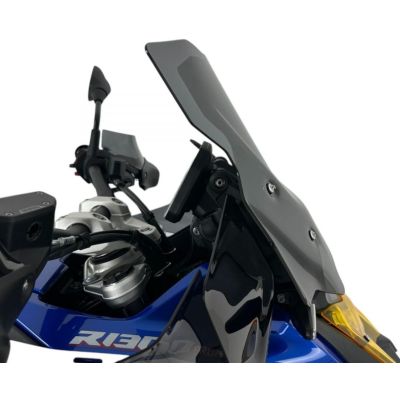 Plexi WRS Touring Plus 43cm pro BMW R1300GS/A 2023+ (s ACC), tmavě kouřové
