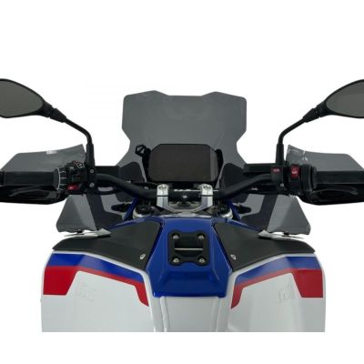 Plexi WRS Touring Plus 43cm pro BMW R1300GS/A 2023+ (s ACC), tmavě kouřové