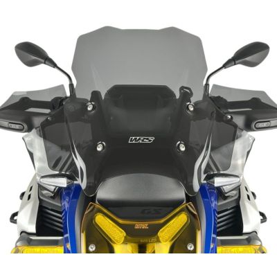 Plexi WRS Touring Plus 43cm pro BMW R1300GS/A 2023+ (s ACC), tmavě kouřové