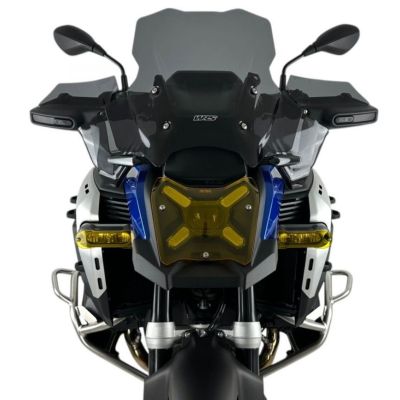 Plexi WRS Touring Plus 43cm pro BMW R1300GS/A 2023+ (s ACC), tmavě kouřové