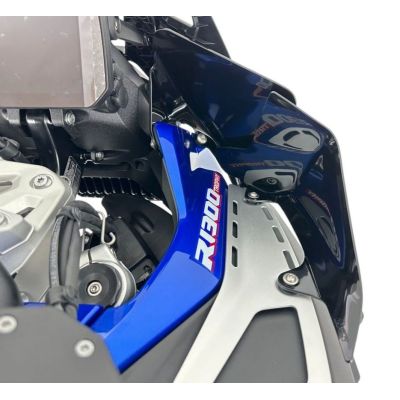 Přídavné boční deflektory WRS pro BMW R1300GS Adventure 2024+, černé matné